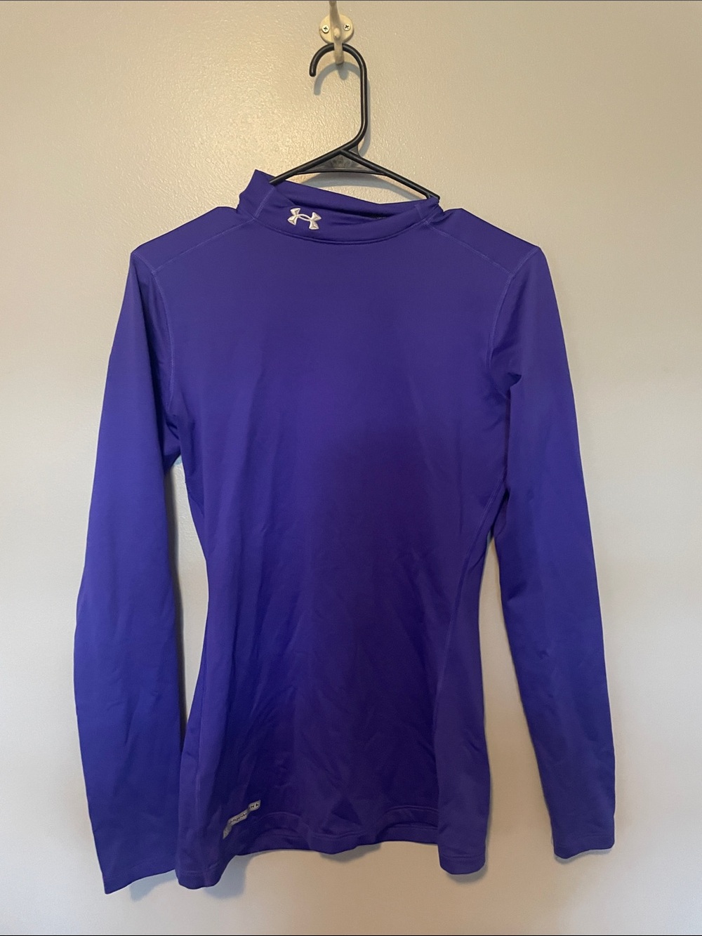Under Armour Women's Purple Long Sleeve Compression Shirt